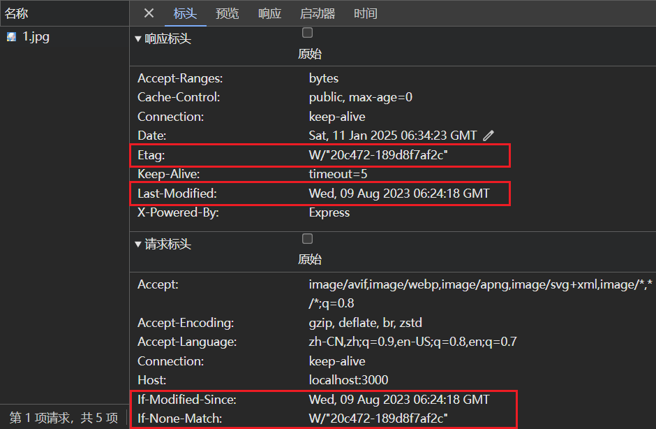 conditional-cache-headers